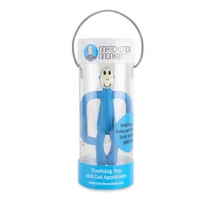 Matchstick Monkey Light Blue Original Teether