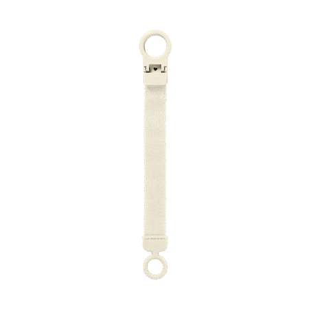 Bibs Pacifier Clip Loop - Ivory