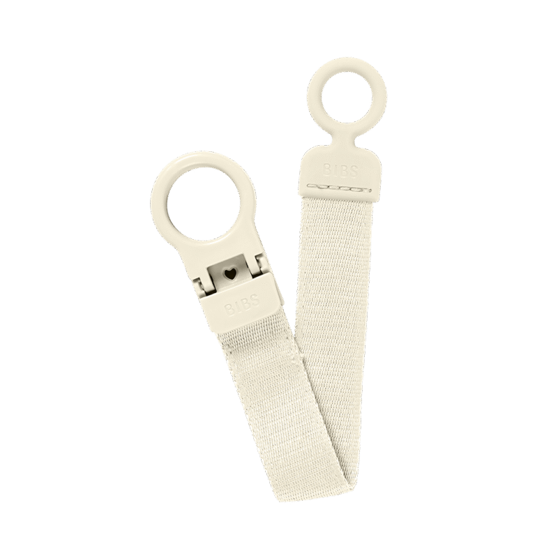 Bibs Pacifier Clip Loop - Blush (copy)