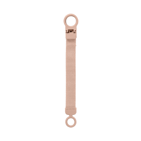 Bibs Pacifier Clip Loop - Blush