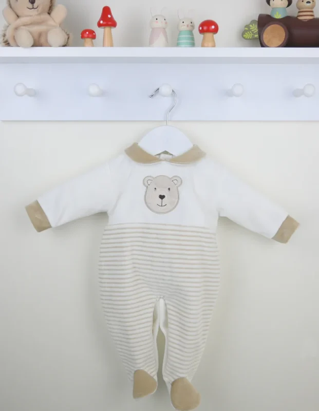Pex Neutral Bear Sleepsuit