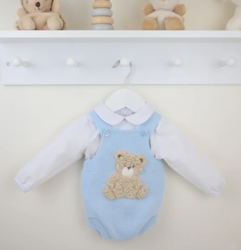 Pex Boy Bear Outfit- Blue