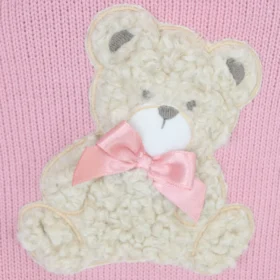 Pex Girls Bear Outfit Dusky Pink