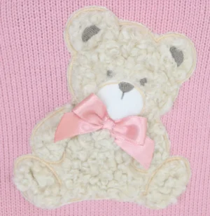 Pex Girls Bear Outfit Dusky Pink