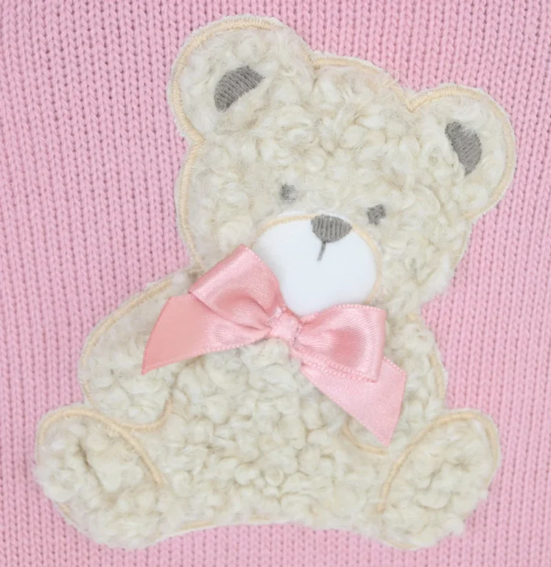 Pex Girls Bear Outfit Dusky Pink