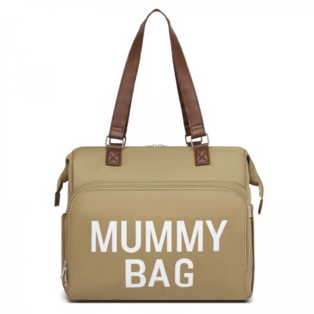 Kono Large Nappy Changing Tote Bag, Insulated Pockets & Waterproof Zip Pocket - Black (copy)