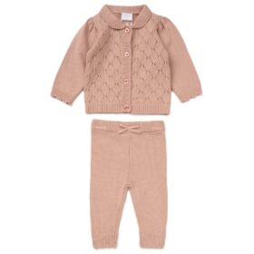 Baby Girls Knitted 2 Piece Outfit