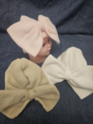 Girls Turbin Hat With Bow