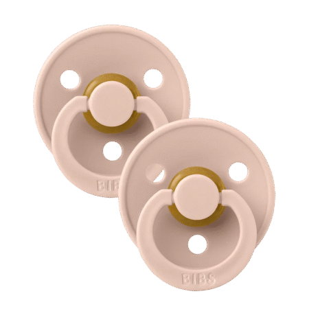 Bibs Colour 2 Pack - Ivory/blush- Symmetrical Teat (copy)