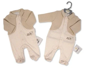 Baby Boys Faux 2 Pcs Set - New To The World