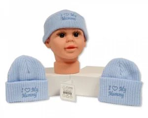 Baby Boys Knitted Hat - Little Prince (0-3 Months) (copy)
