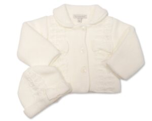 Knitted Pram Coat And Hat