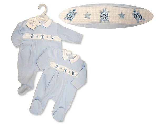 Baby Velour All In One With Smocking - Hug Me (copy) Baby Velour All In One With Smocking - Hug Me (copy)