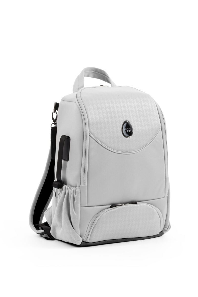Egg3® Backpack - Houndstooth Silver