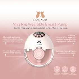 Fraupow Viva Pro Wearable Breast Pump