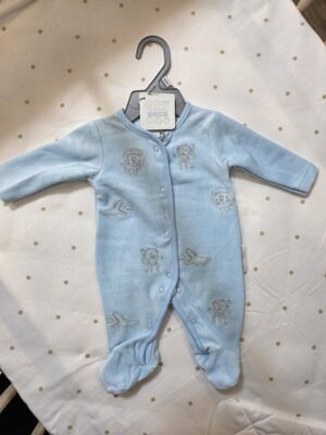 Baby Boys Velour All In One