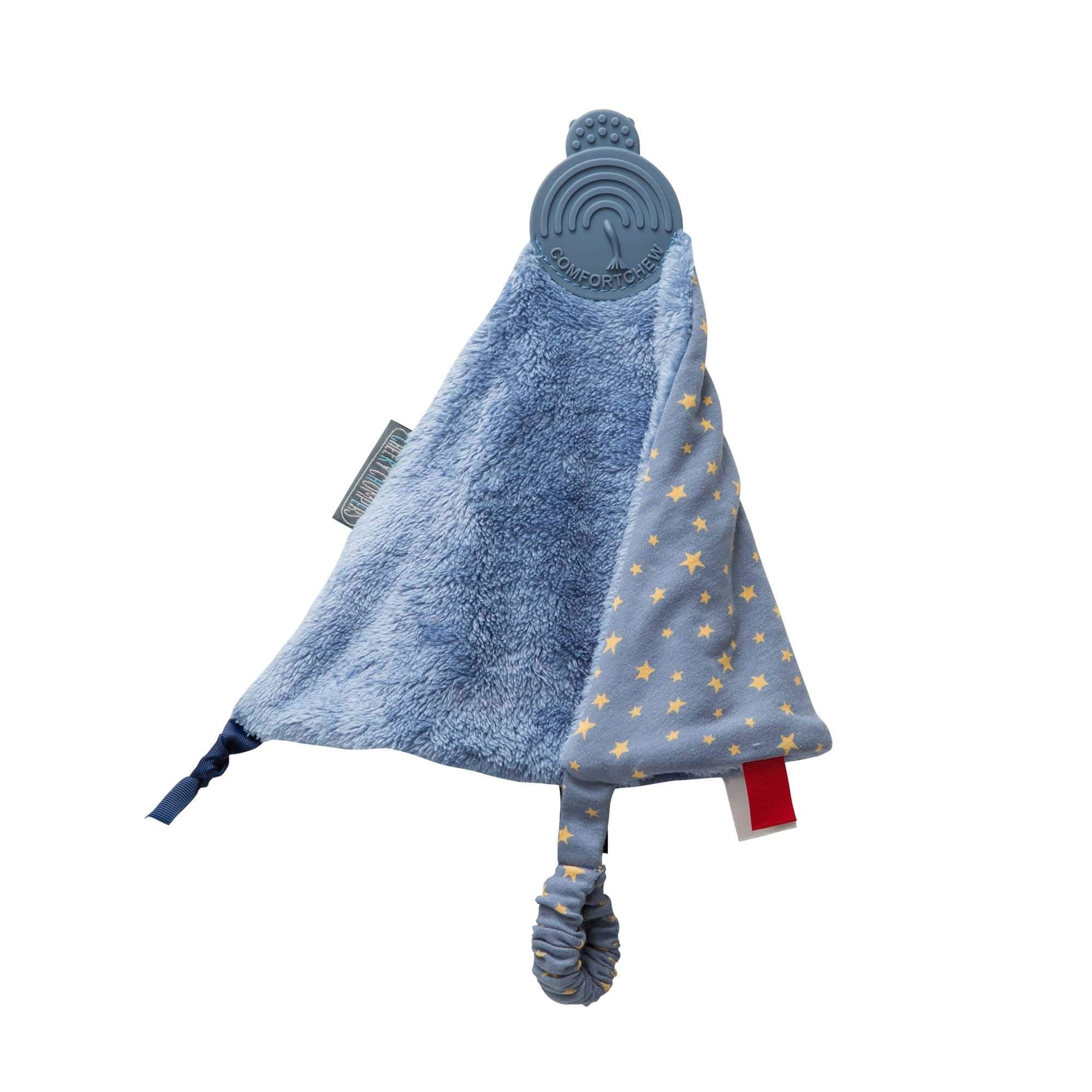 Cheeky Chompers Midnight Stars Comfortchew - Baby Comforter With Teether Cheeky Chompers Midnight Stars Comfortchew - Baby Comforter With Teether