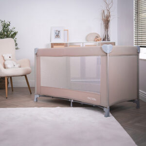 Red Kite Sleepsound Easifold Travel Cot - Oatmeal