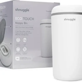 Shnuggle Eco-touch Nappy Bin | Odour-locking & Eco-friendly