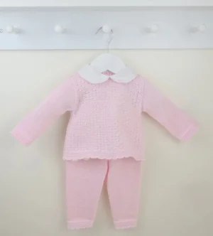 Pex Lucinda Pink Trouser Suit