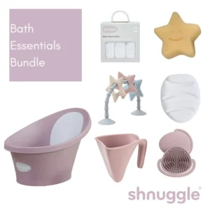 Shnuggle Exclusive Bath Essentials Bundle- Blossom