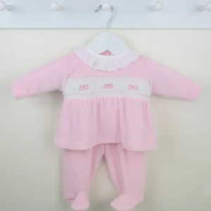 Pex Pink Bow 2pc Suit