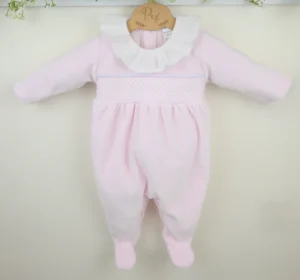 Pex Pink Evie Sleepsuit
