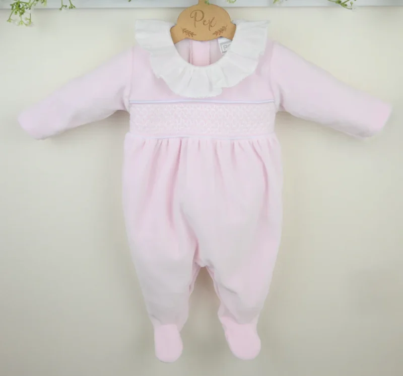 Pex Pink Evie Sleepsuit