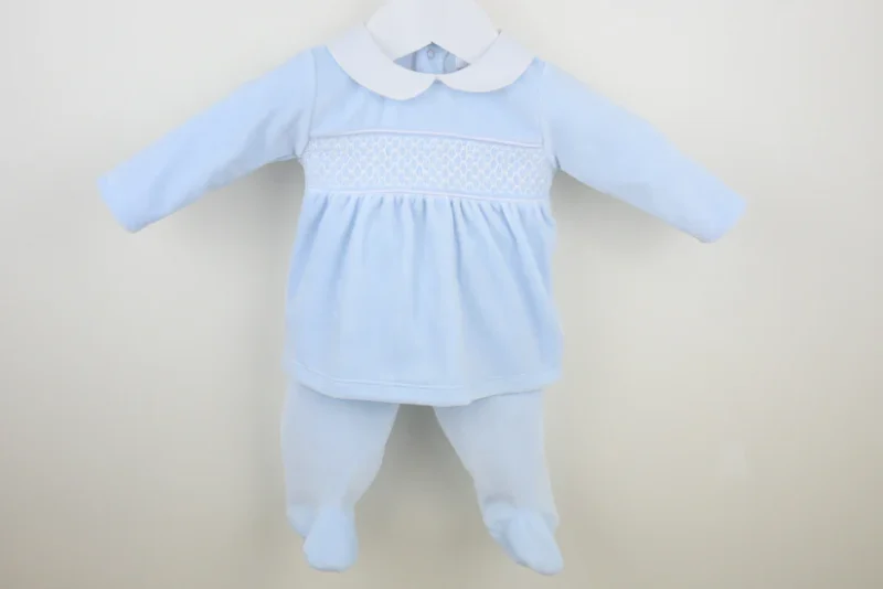 Pex White/blue Albert 2pc Suit