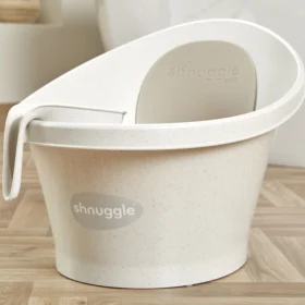 Shnuggle Eco Baby Bath | Recycled Materials | Built In Newborn Support And Soft Backrest
