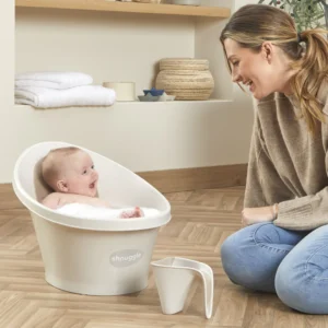 Shnuggle Eco Baby Bath | Recycled Materials | Built In Newborn Support And Soft Backrest