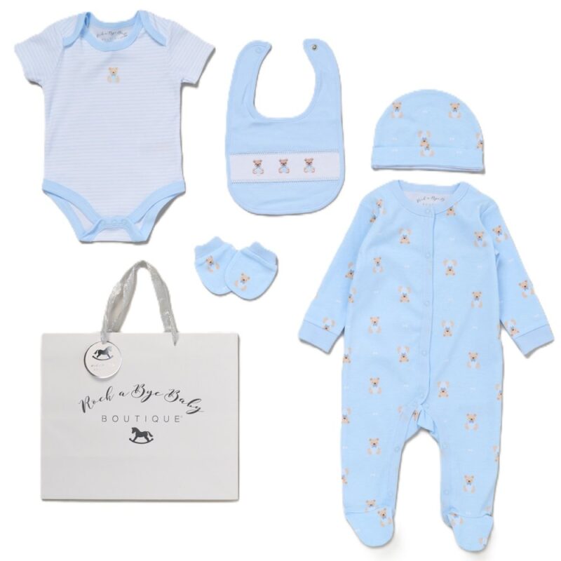 Baby Girls Little Love 6 Piece Mesh Bag Gift Set (copy)