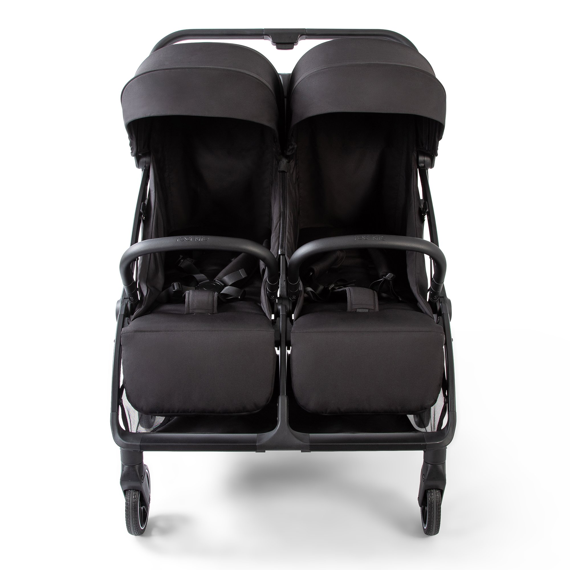 Red Kite Push Me Duet Twin Pushchair Black Red Kite Push Me Duet Twin Pushchair Black