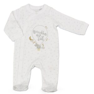 Baby "bundle Of Joy" Cotton Sleepsuit