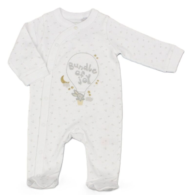 Baby "bundle Of Joy" Cotton Sleepsuit