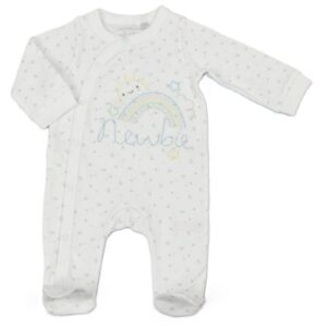 Baby " Newbie" Cotton Sleepsuit