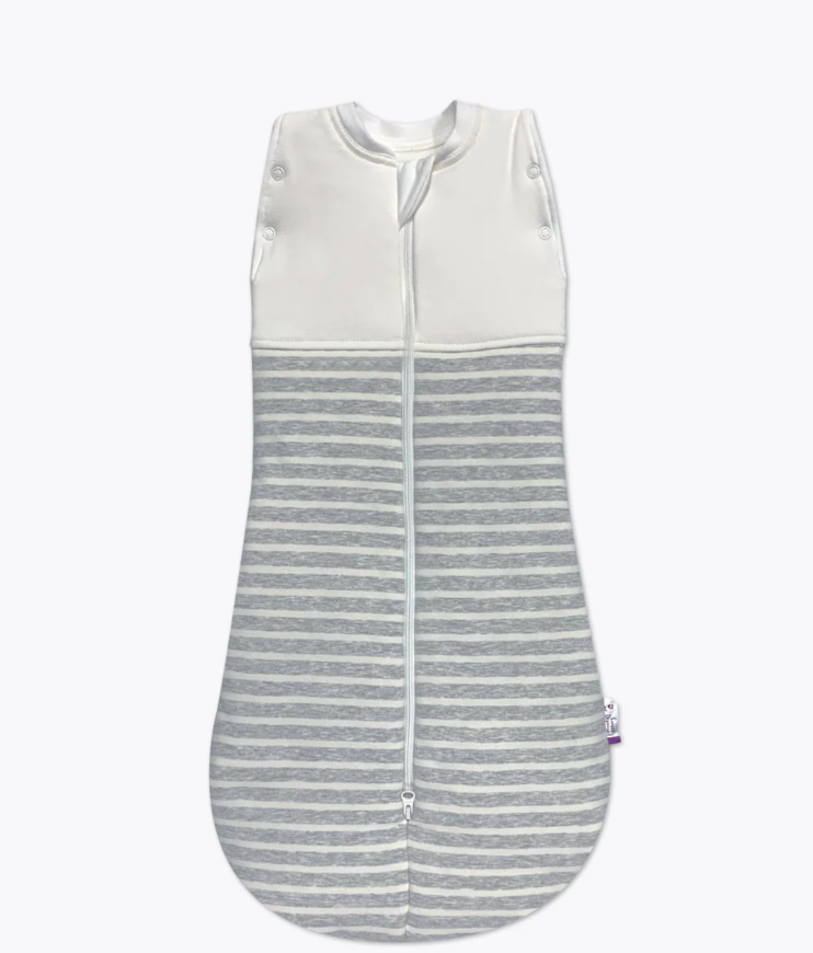 Sweet Dreamers Sleep Swaddle Bag Grey Stripe- 0-3m Sweet Dreamers Sleep Swaddle Bag Grey Stripe- 0-3m