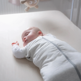 Sweet Dreamers Sleep Swaddle Bag 0-3m- Grey