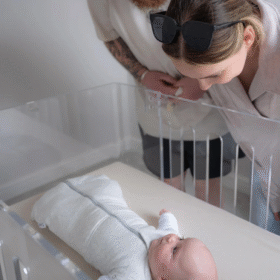 Sweet Dreamers Sleep Swaddle Bag 0-3m- Grey