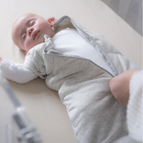 Sweet Dreamers Sleep Swaddle Bag 0-3m- Grey