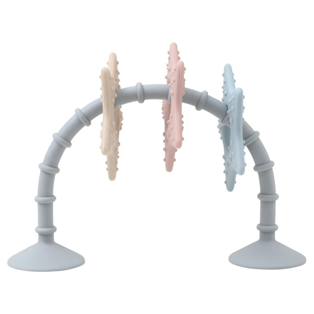 Stick 'n' Play Sensory Star Toy And Teether | For Baths, Highchairs And More Stick 'n' Play Sensory Star Toy And Teether | For Baths, Highchairs And More