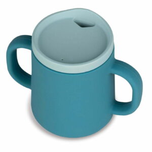 Tum Tum Silicone Sippy Cups- Blue