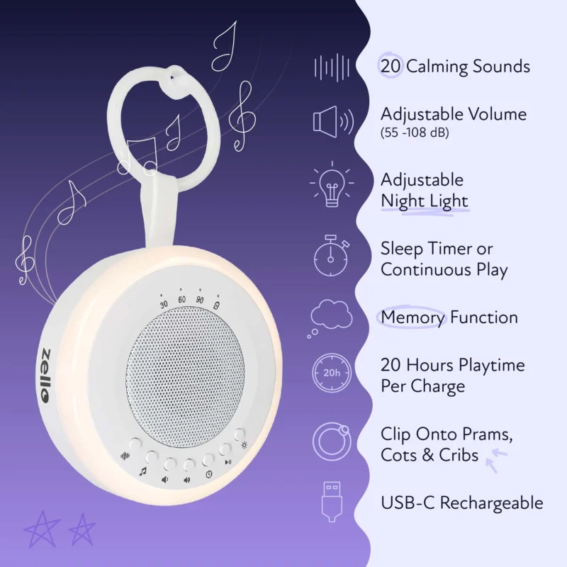 Zello - Portable White Noise Machine