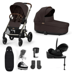 Cybex Balios S Lux Stroller/travel System – Chocolate Brown
