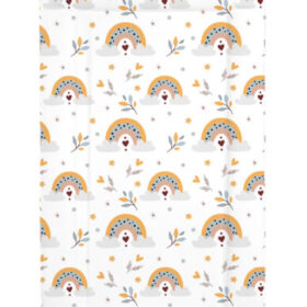 Mollydoo Changing Mat- Watercolour Rainbows (copy)