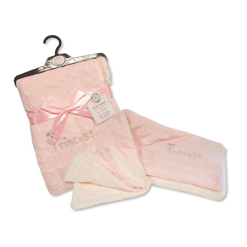 Swirl Design Baby Wrap- Princess