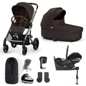 Cybex Balios S Lux Stroller/travel System – Chocolate Brown