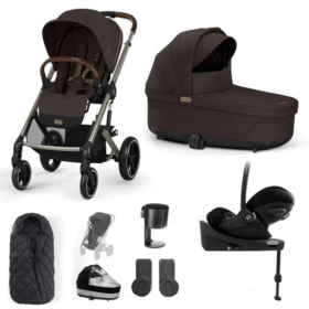 Cybex Balios S Lux Stroller/travel System – Chocolate Brown