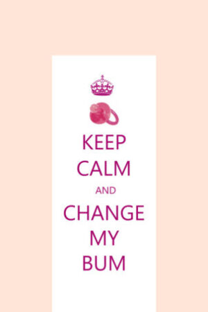 Mollydoo Changing Mat- Keep Calm Pink