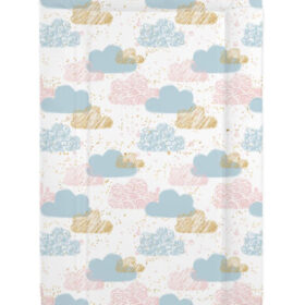 Mollydoo Changing Mat- pastel clouds